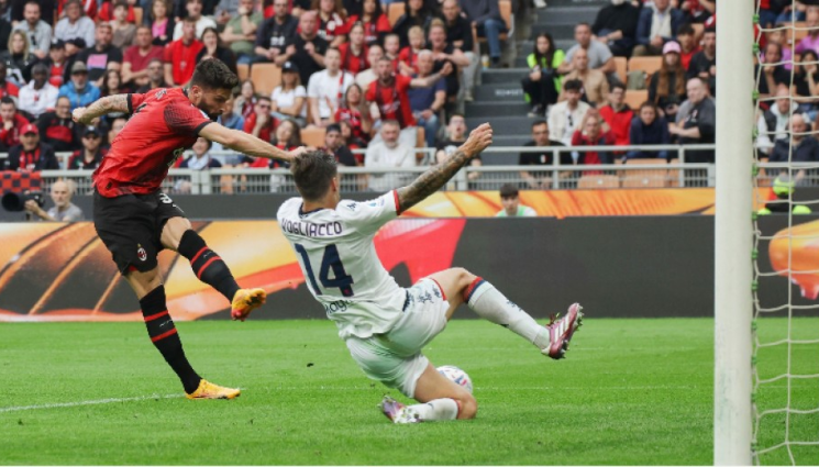 Оливие Жиру - Милан продължава без победа в Серия А