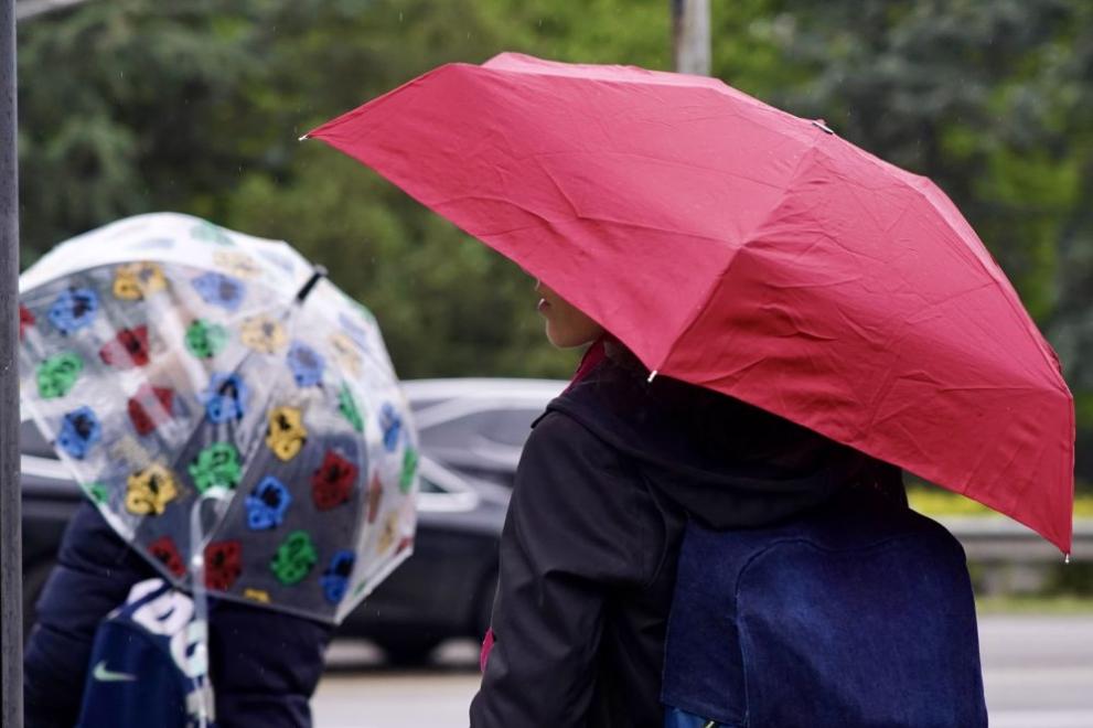 НИМХ предупреждава за жълт код за значителни валежи в девет