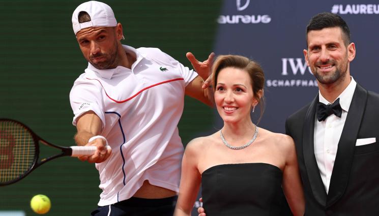 Димитров Джокович Йелена - ГРИШО запази 10-то място в света, осми поставен е на римския Мастърс 1000