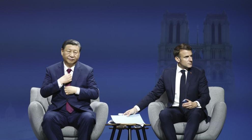 Макрон след срещата със Си Цзинпин: Китай е поел ангажимент да не продава оръжия на Русия