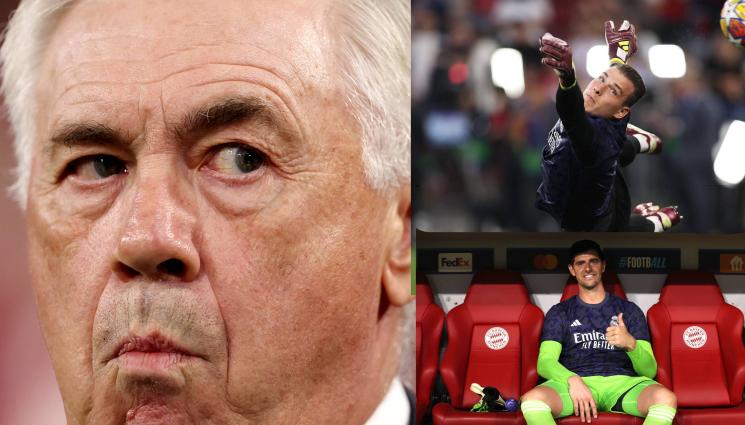 Анчелоти Лунин Куртоа - Както му дойде: Карлето обяви кой пази за Реал срещу Байерн, ако не му щукне нещо