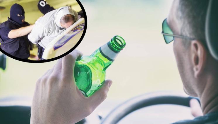 пиян дрогиран - Пиян на кирка се забив в пътен знак!