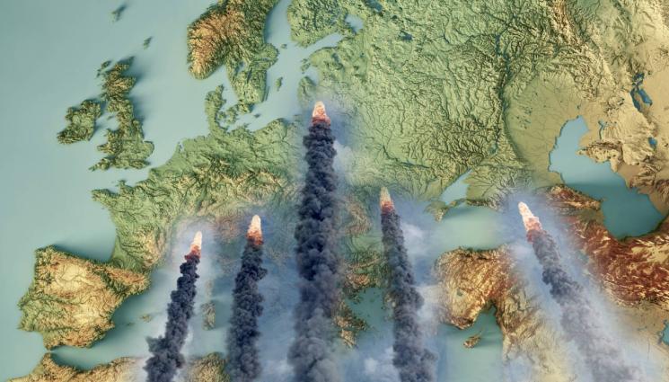 ракети Европа - НЕВИЖДАНО: Балистични ракети на Северна Корея удариха Европа!