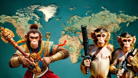 ПЛАНЕТАТА НА МАЙМУНИТЕ: Трета световна война ще докара господство на приматите!