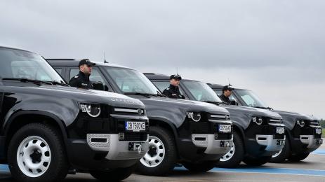 Land Rover Defender гранична полиция