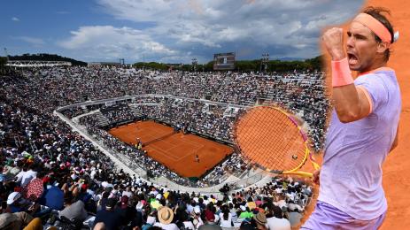 Надал Зизу Бергс Рим