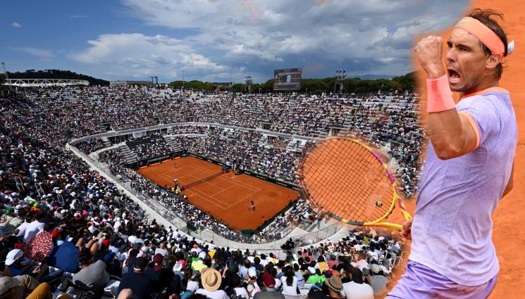 Надал Зизу Бергс Рим - Рафа врътна Зизу: Зрител припада на мача на Надал в Рим