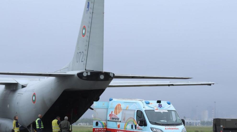 Извършиха авиомедицинска евакуация със самолет „Спартан“ от Варна до София