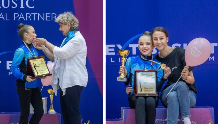 художествена гимнастика - Стилияна Николова с втори приз на името на Мария Гигова