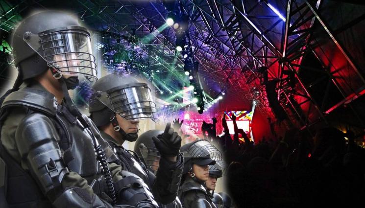 полиция - ХАОС НА ЕВРОВИЗИЯ: Полицейски кордони в Малмьо, пропалестински групи нахлуват на конкурса! (СНИМКИ)