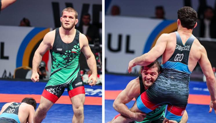 борба - УСПЕХ: Рамазанов донесе пета олимпийска квота за българската борба