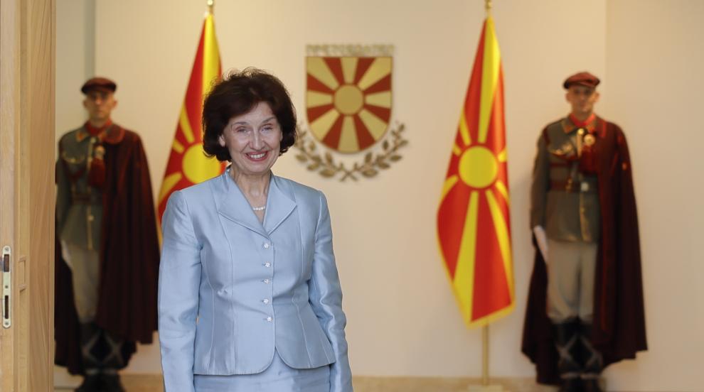 Гордана Силяновска се закле като президент на РСМ пред парламента в Скопие (СНИМКИ)