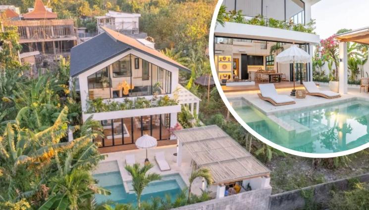вила Бали - На цената на панелка в София двойка построи райска къща в Бали (СНИМКИ)