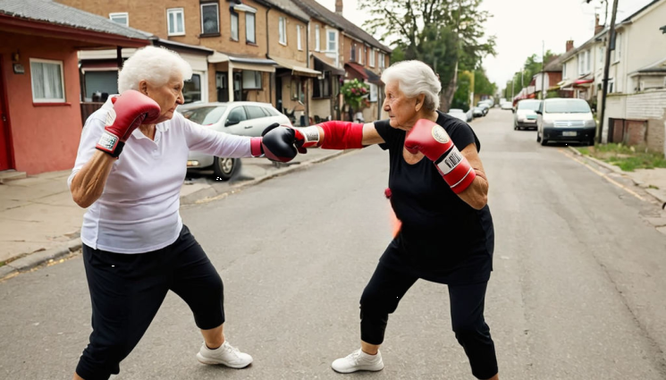 бой баби - ТАКОВА ЧУДО НЕ СЕ ВИЖДА ВСЕКИ ДЕН: Баби се сбиха жестоко за цигари! (ВИДЕО)