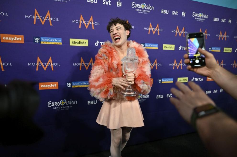 Победителят в тазгодишното издание на песенния конкурс Евровизия Немо обяви,