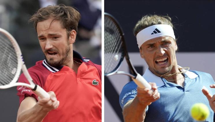 тенис - Медведев отпадна в Рим, Зверев и Циципас продължават на 1/4-финалите