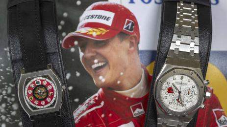 Часовници на Шумахер продадени на търг за над $4 млн.