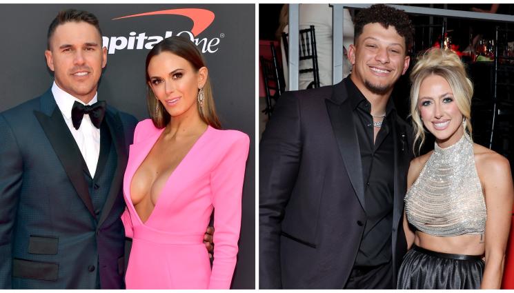 Джена Симс - Спортни съпруги изгряха по бански