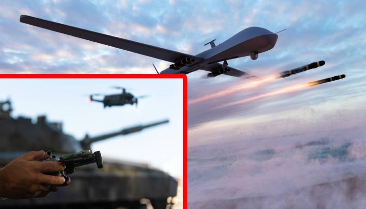 дронове бойни - ЩИТ: Пазим източния фланг на НАТО от враждебни дронове!