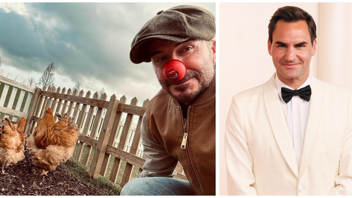 Дейвид Бекъм Роджър Федерер