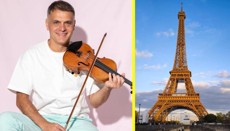 Васко Василев - ПОВОД ЗА ГОРДОСТ: Васко Василев свири за 24 май на Айфеловата кула!