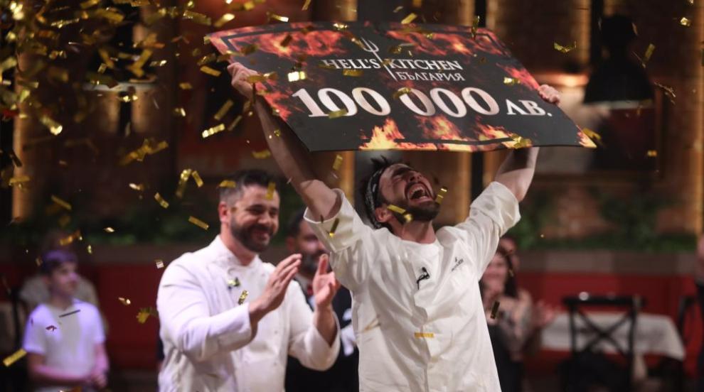 Лъчезар Чоткин е големият победител в Hell’s Kitchen 6