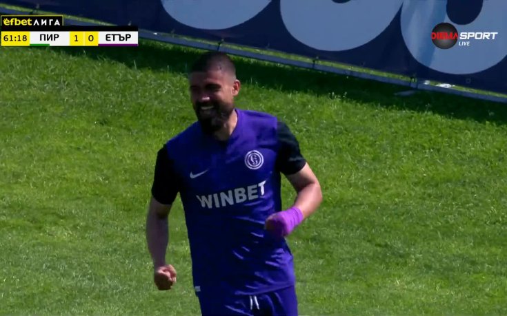 Иван Василев възстанови равенството за Етър