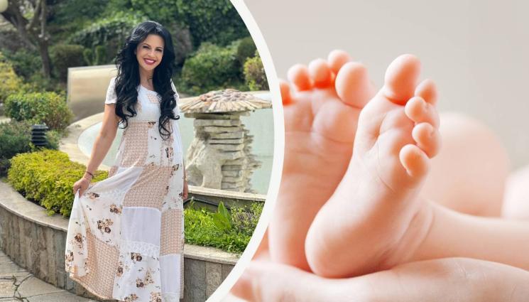 Роси Пейчева - НА ИМЕННИЯ МУ ДЕН: Роси Пейчева кръсти бебето!