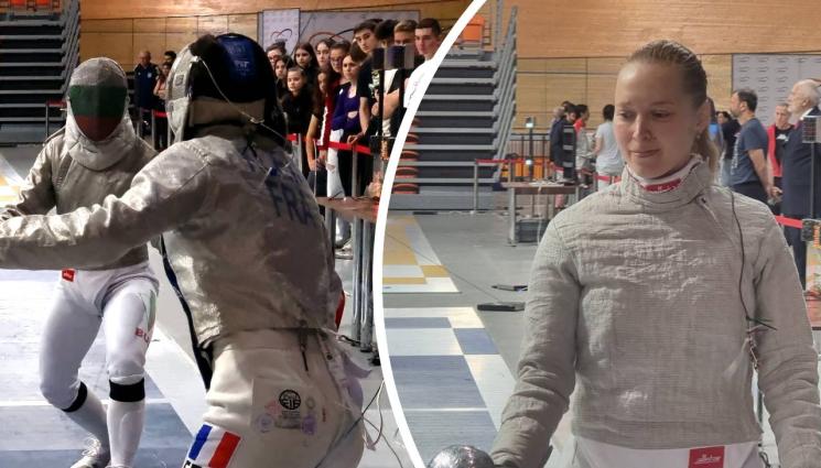 фехтовка - МАЛШАНС: Една и съща французойка елиминира двете българки на Световната купа по фехтовка в Пловдив