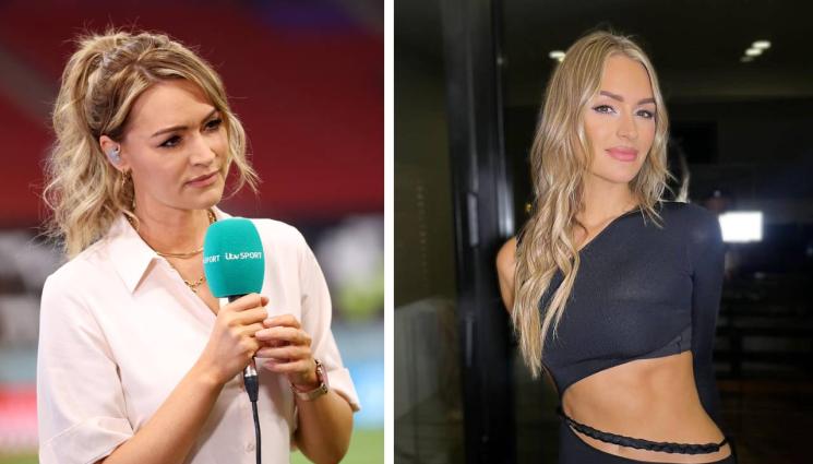 Лаура Уудс - Абажур наряза секси водеща