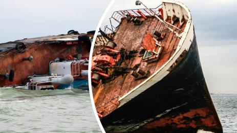 потънал кораб