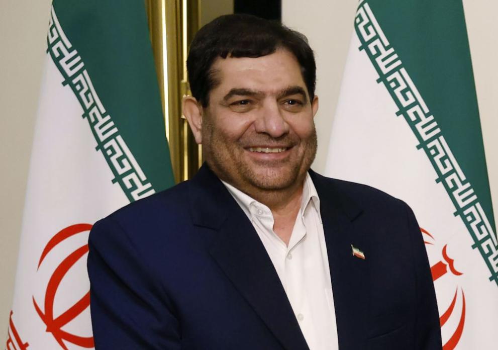 Първият вицепрезидент на Иран Мохамад Мохбер днес беше назначен за