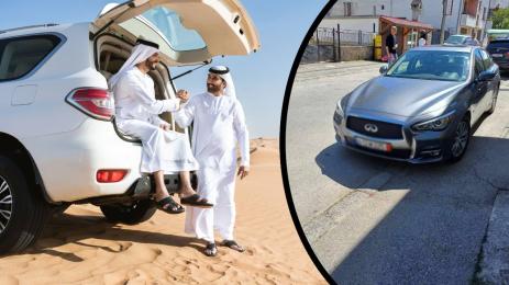 НОВА МОДА: Кола с пясък от Дубай!