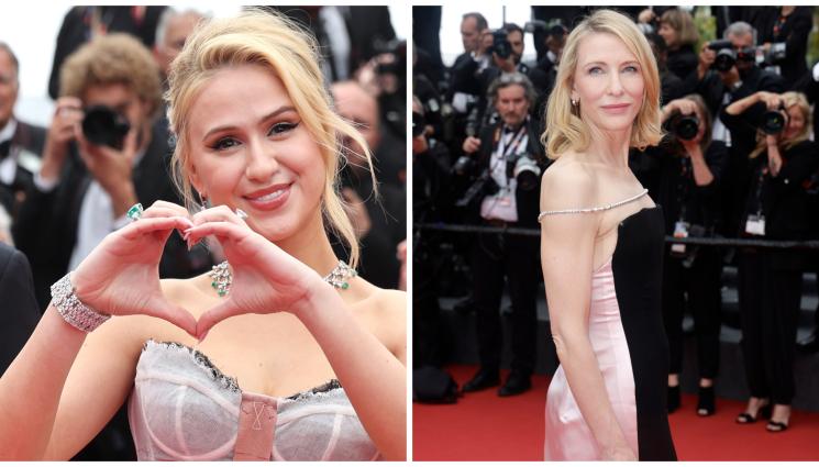 Мария Бакалова - Кейт Бланшет прегърна Мария Бакалова след премиерата на „Стажантът“ (ОБЗОР)