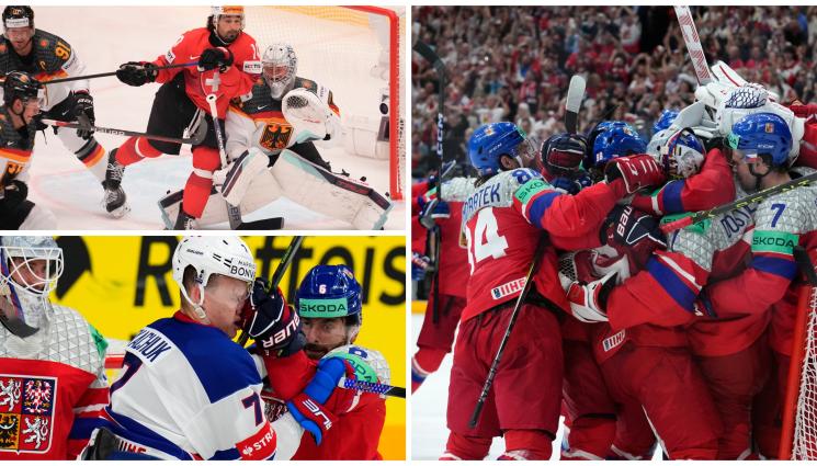 хокей на лед - Ясни са полуфиналите на световното по хокей на лед за мъже