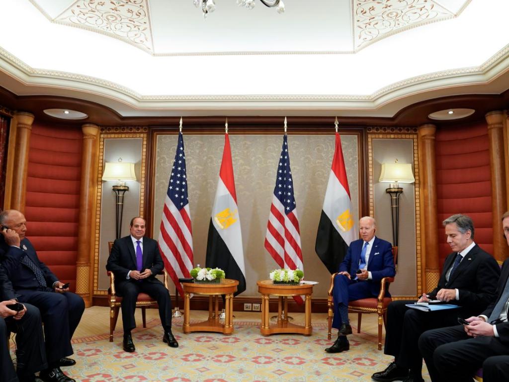 Президентът на САЩ Джо Байдън приветства ангажимента на Египет да