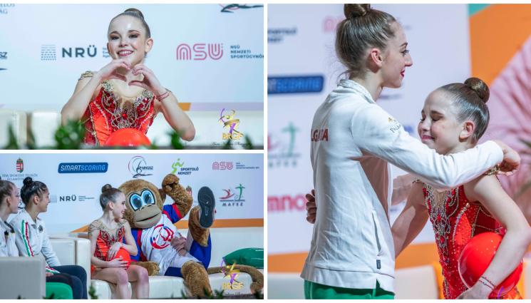 художествена гимнастика - УНИКАЛНА Стилияна покори европейския връх!