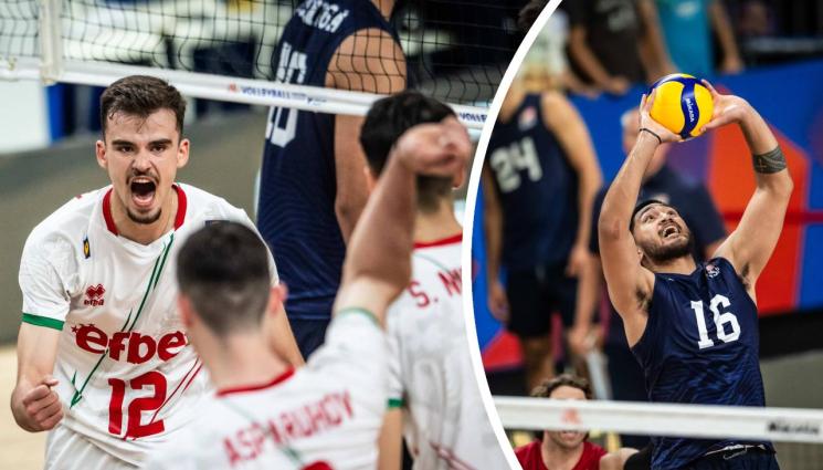 волейбол - Волейболистите записаха първа победа в Лига на нациите