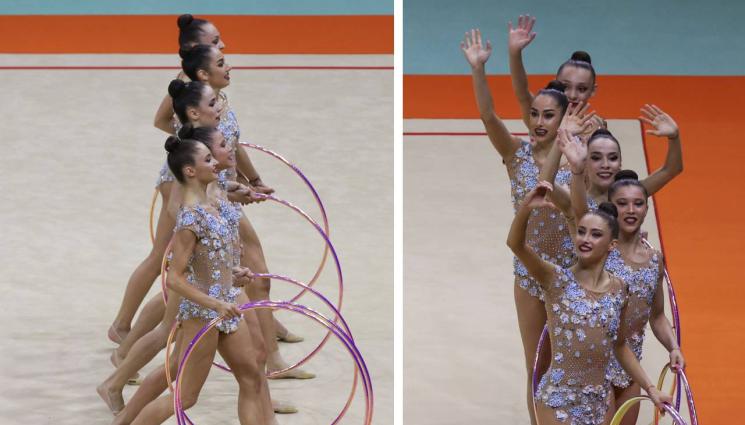 ансамбъл - Ансамбълът ни защити европейската си титла в многобоя, България взе и отборното злато!