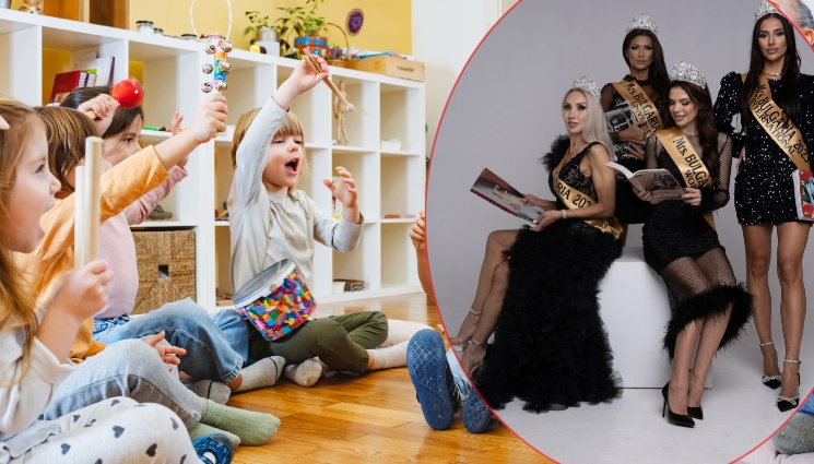 miski - В ДЕТСКАТА ГРАДИНА: Миски четат приказки!