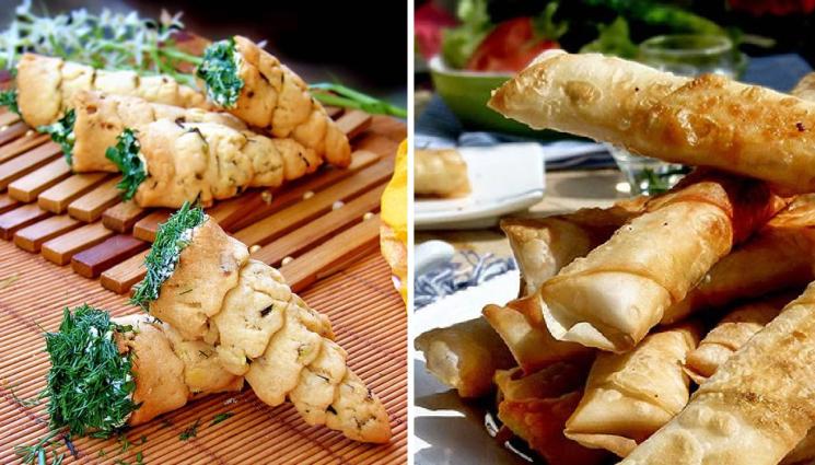 рецепти - Рибешки глезотийки с Йоли: Хрупкави цигари бюрек със сьомга, бързи фунийки с крем от риба тон или пък апетитни хапки