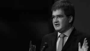 Изпращането на главния редактор на 24 часа Борислав Зюмбюлев който