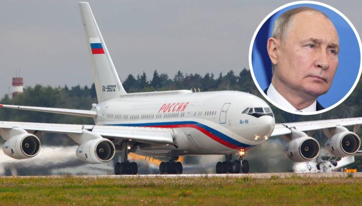 самолет путин - Летящата крепост на Путин впечатли американци (ВИДЕО)