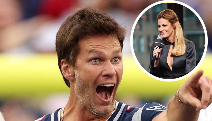 Том Брейди Ерин Андрюс - Том Брейди застава до отракана красавица