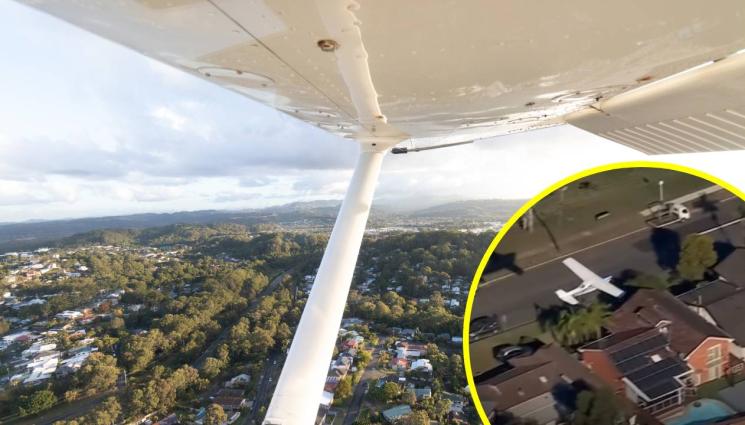 кацане - НА КОСЪМ ОТ СМЪРТТА: Не сте виждали такова аварийно кацане (ВИДЕО)