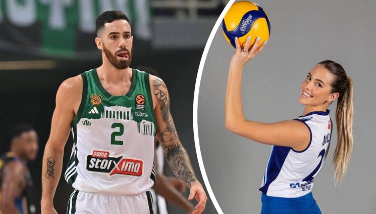 Милица Тасич Лука Вилдоса - Съотборник на Везенков взе волейболистка