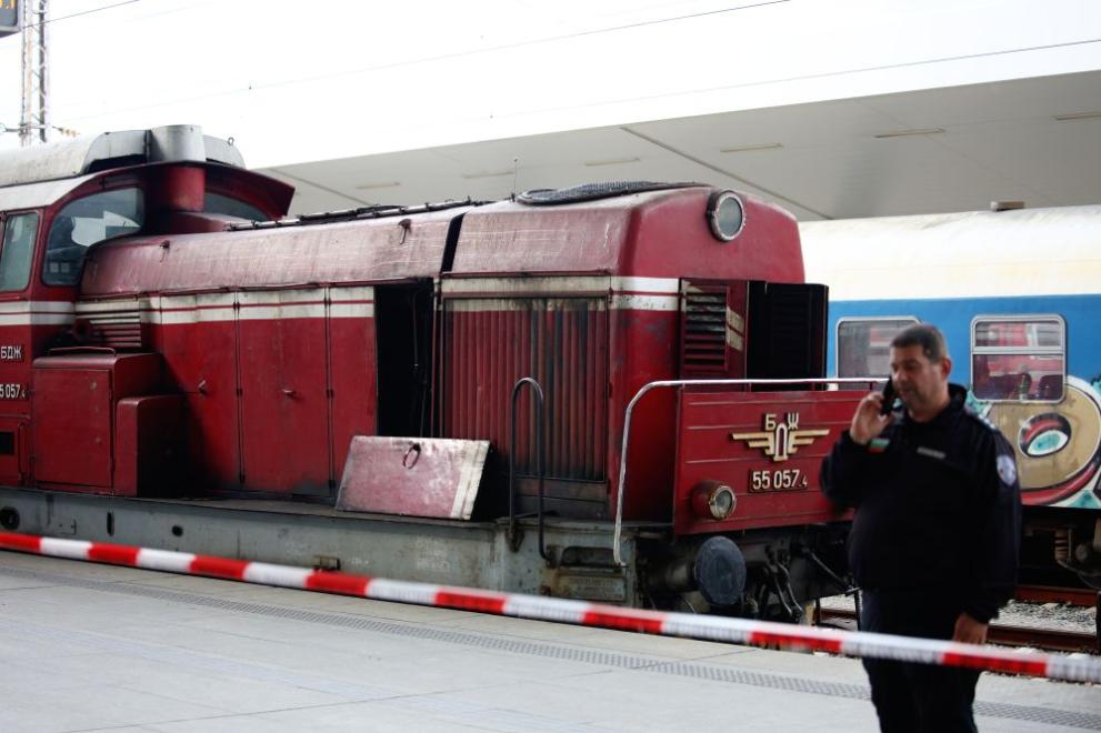 Инцидент на Централна гара в София и четирима пострадали.Пътнически влак