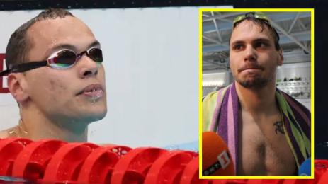 Антъни Иванов плуване