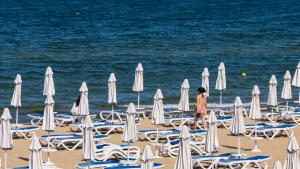 Плаж Шезлонг Слънчев бряг