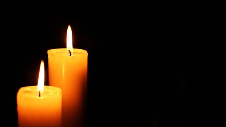 траур свещи